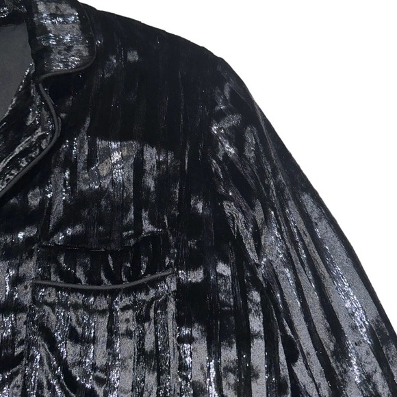 Metallic Button Up - Picture 2 of 3